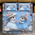 Enchanted Meadow Bunny Bedsheet Set