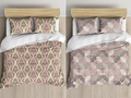 Roseate Jaipuri Damask Bedsheet Set